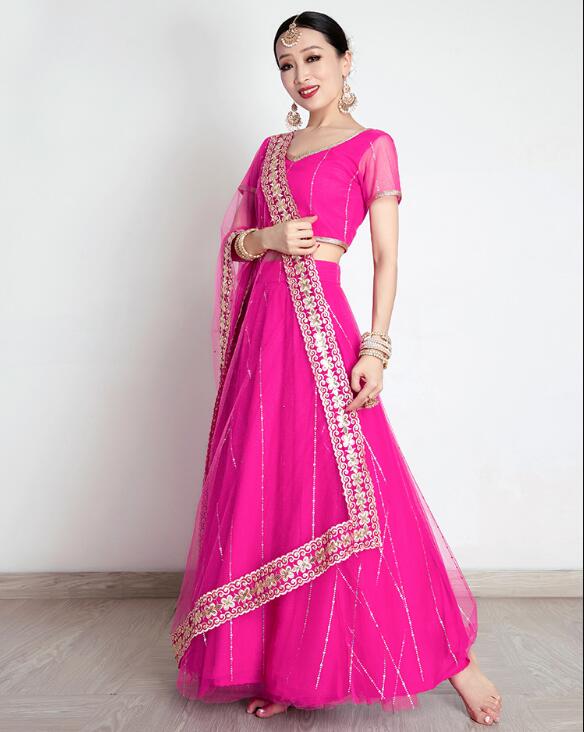India Women'sssree刺embroidery  - Saree Georgette Women のレビューと価格